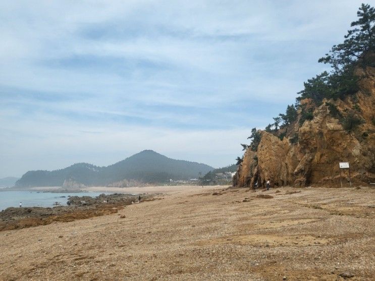 해식동굴, 동굴스팟, 커피인터뷰 파도리 - 파도리캠핑장 쪽에 주차