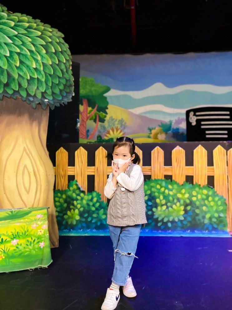 5세 아이와 의정부 소극장 '우리소극장 : 일곱마리 아기 염소와 늑대'