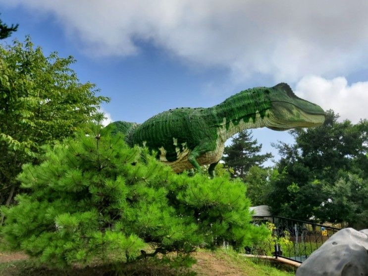 [태안/안면도 아이랑] 대형공룡/동물모형 무서움 극복! "안면도 쥬라기박물관"