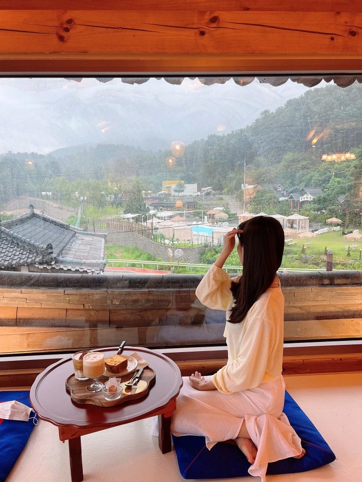 [내돈내산] 가평 아침고요수목권 근처 카페 고요재에... 