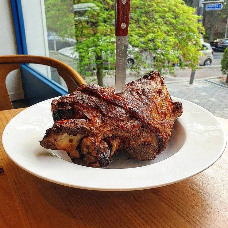 맛집] 분당에서 만나는 독일 슈바인학센과 살라미 맛집, 블루메쯔