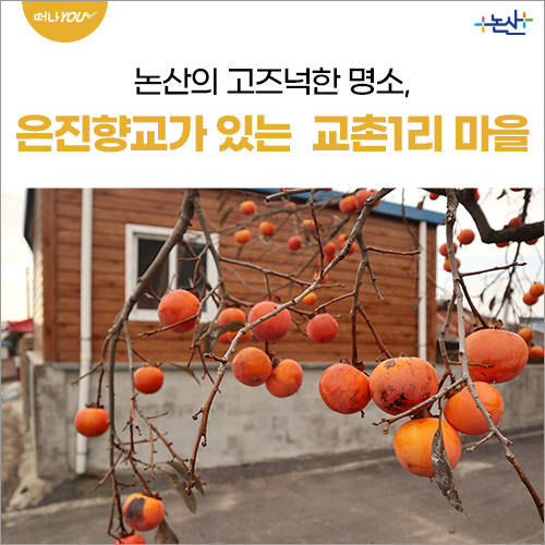 논산의 고즈넉한 명소, 은진향교가 함께하는 교촌1리 마을