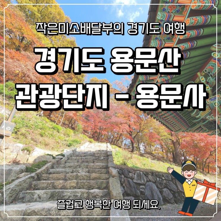 경기도 가을 단풍 여행 명소 용문산 관광단지 - 용문사 은행나무