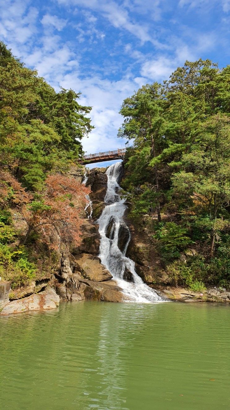 산정호수 낙천지폭포