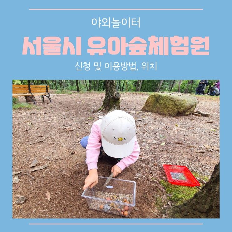 서울 야외놀이터 유아숲체험원 예약하기