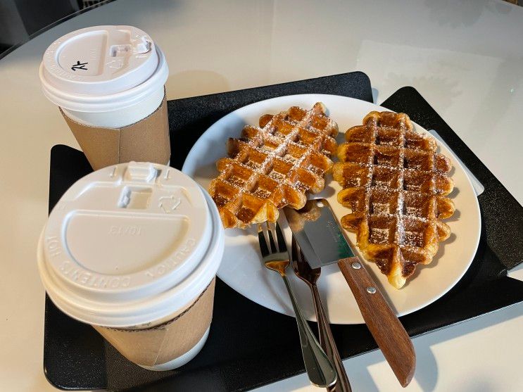 가평현리카페 마이트, 크로플이 맛있는 우리동네 카페맛집