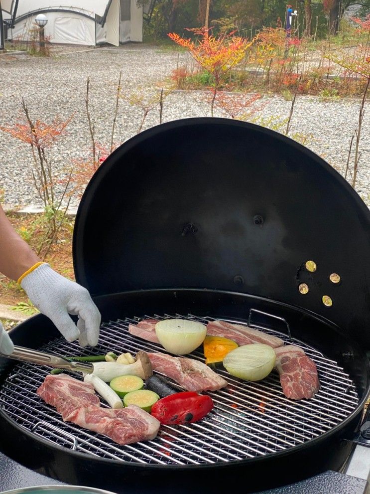 안산 숲속카페 도심속 캠핑장까지 워크안산BBQ에서 힐링하기