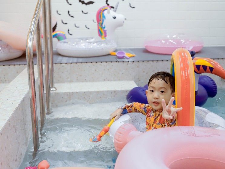 [다산 가볼만한곳] 아로하워터파티룸 수영장키즈까페...