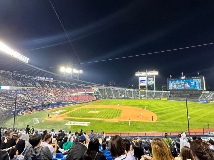 |잠실| 야구장 첫 경험 ⚾ 잠실 종합 운동장 두산 vs 한화(5.3)... 