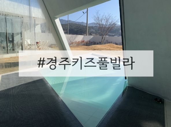 경주 마레아 수영장 키즈 풀빌라 펜션 | 내돈내산 찐후기