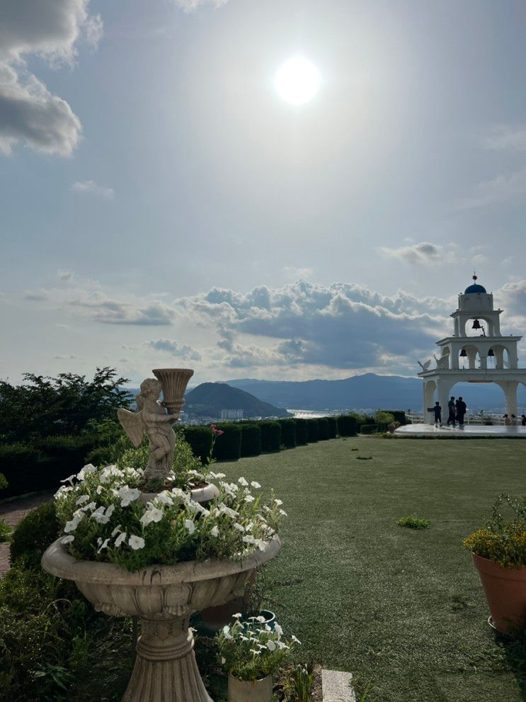 [춘천여행] 춘천 산토리니에 가다._구봉산전망대카페거리