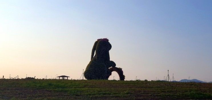 인천공항 하늘정원(비행기샷 명소) 대형토끼- 드라이브추천