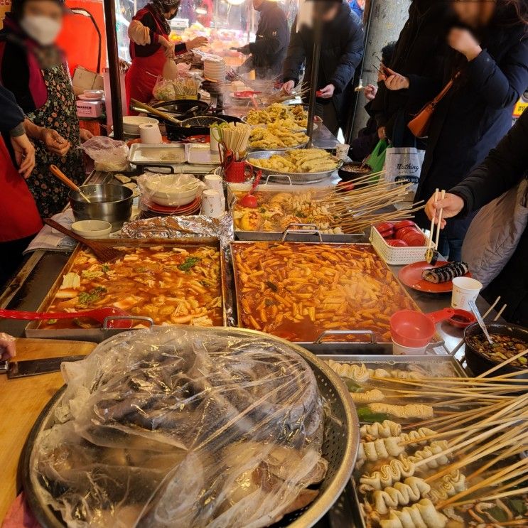 [경산맛집]경산공설시장 경산시장분식 개미분식 브라더섭