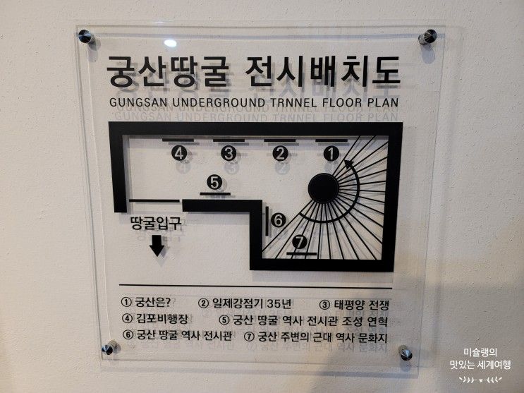 궁산땅굴역사전시관 - 태평양 전쟁 말기 서울 땅굴