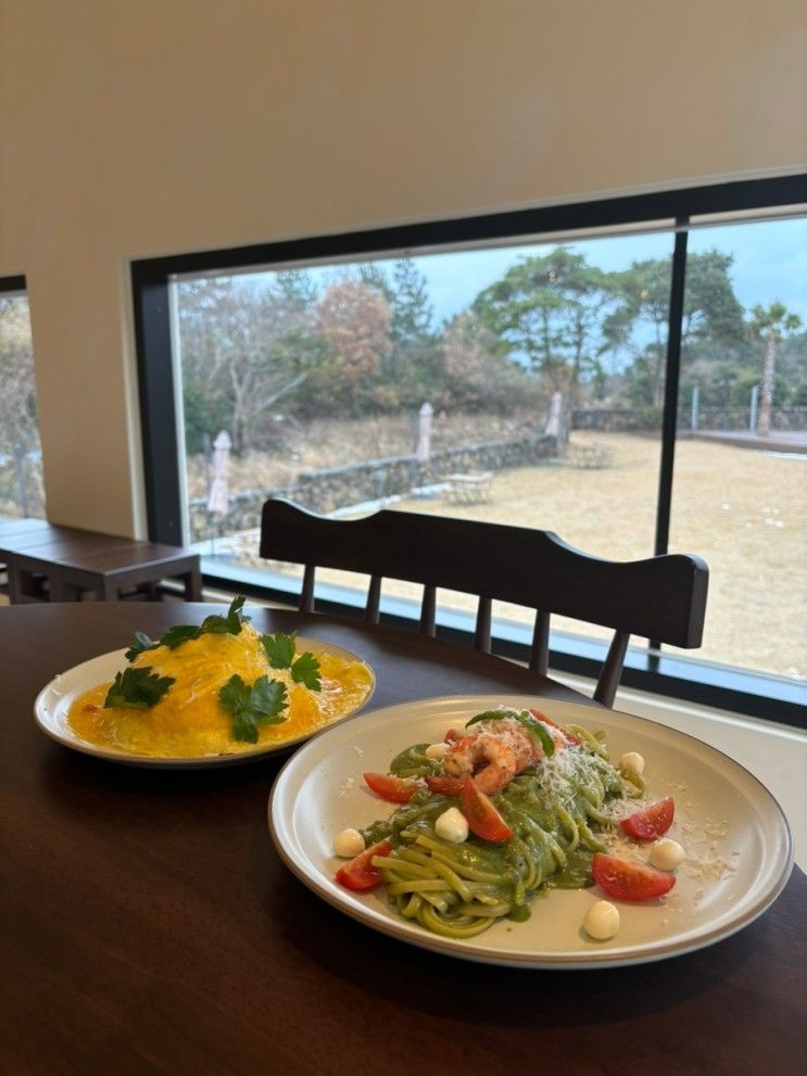 제주 안덕면 카페 -  흑돼지 필라프가 맛있는 '이지고잉...