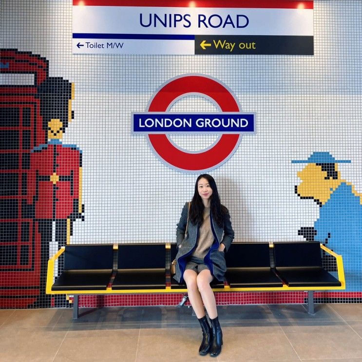 런던 지하철 컨셉 이색카페 런던그라운드 LONDON GROUND