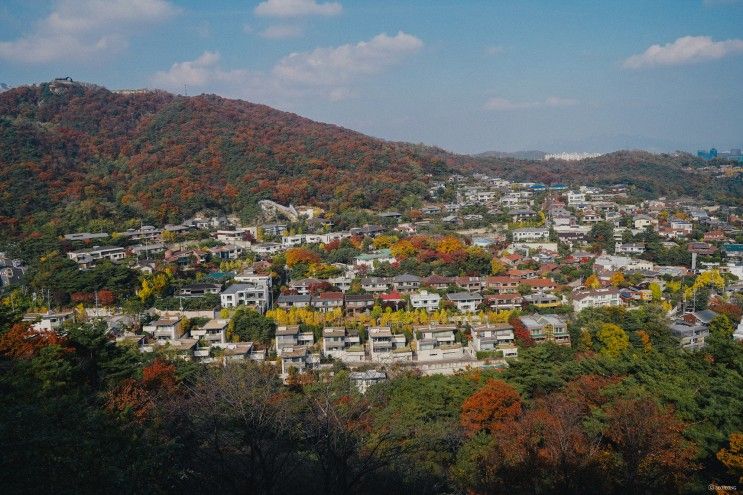 서울 단풍 명소, 삼청공원 말바위전망대