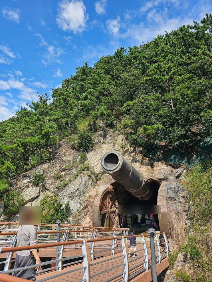 동굴체험, 가덕도 대항항 포진지 동굴