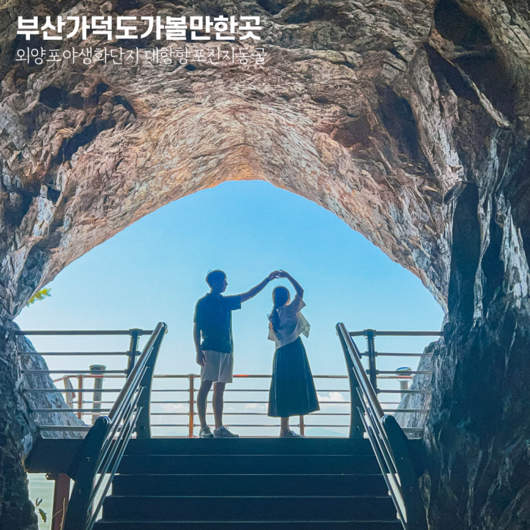부산 가덕도 가볼만한곳 외양포야생화단지 대항항포진지동굴