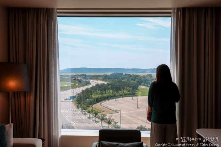 인천공항 호텔 : 그랜드 하얏트 인천 호캉스 객실 및 빙수 후기