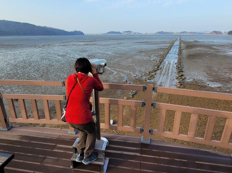 안산 서해랑길 90코스, 상동갯벌,  유리섬박물관