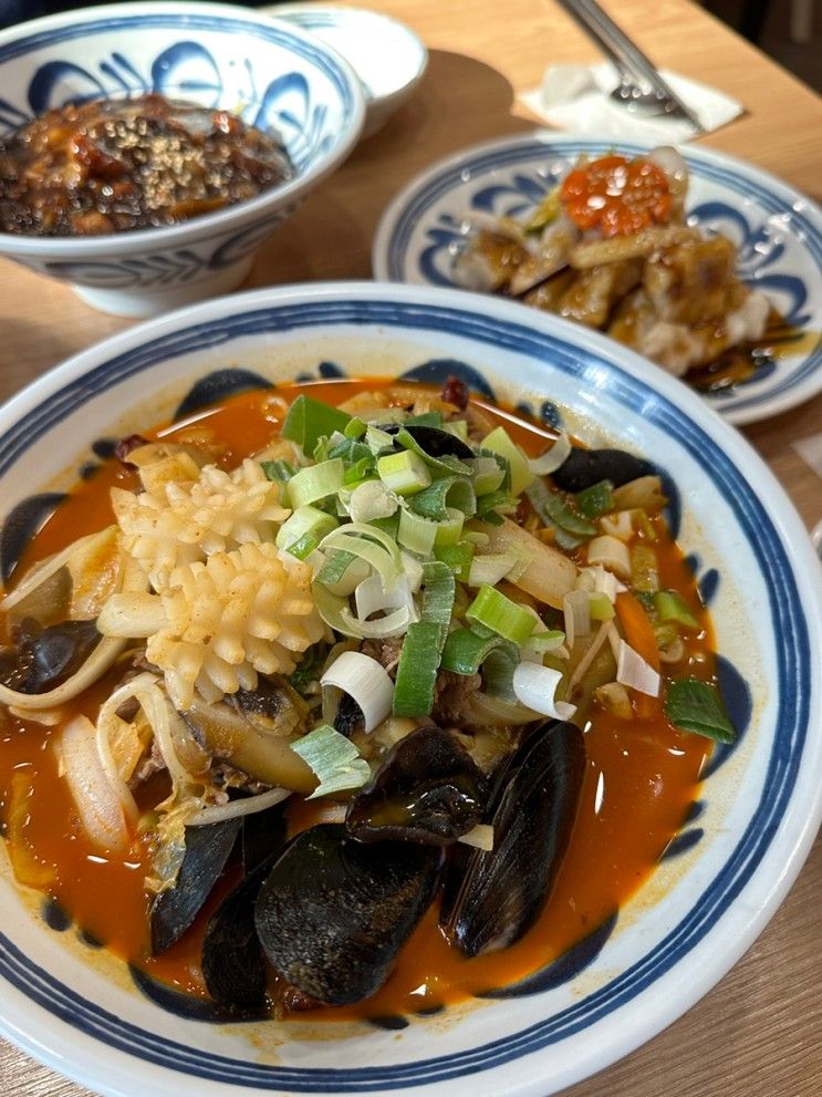 중앙역 짬뽕 맛집 백억반점 차돌짬뽕에 짜장면 그리고 탕수육까지