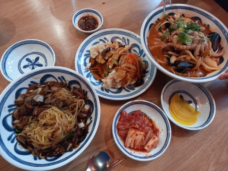 안산 고잔동 중앙역 짬뽕 맛집 백억반점