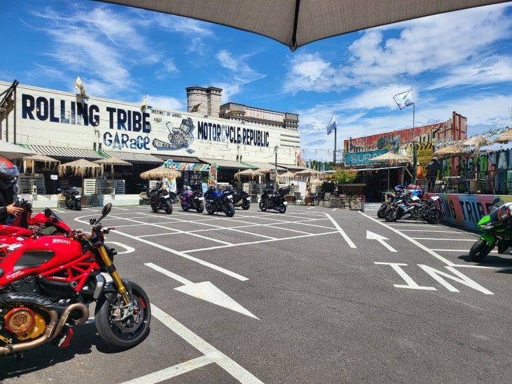 용인 바이크카페 : 롤링트라이브 바이크카페