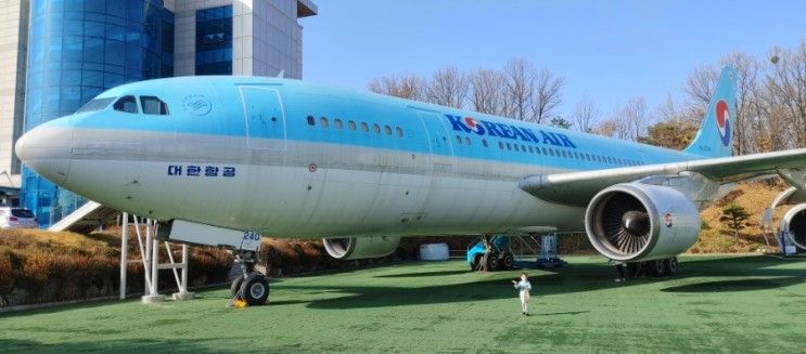 한국 항공대학교 항공우주박물관 대한항공기 체험 A300 견학