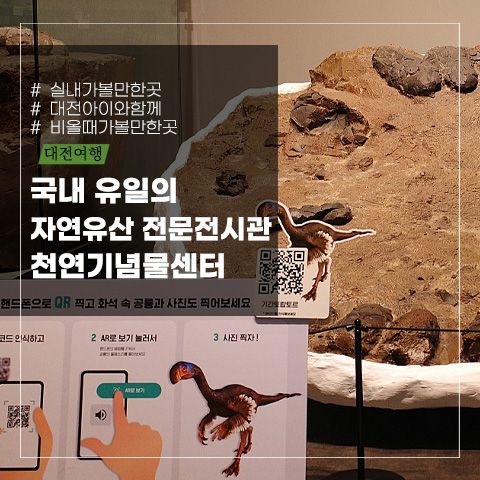 무더위에도 비가와도 대전 실내 가볼만한곳 천연기념물센터