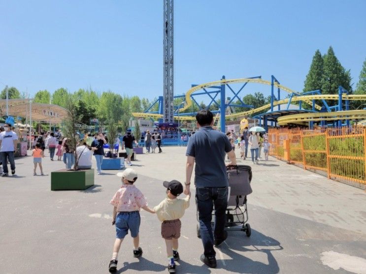 (5살, 4살) 어린이대공원 놀이동산, 스파우트어드벤처