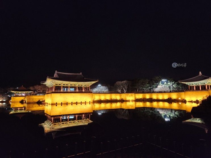 밤에는 더 멋진 경주 야경 월정교, 동궁과 월지(안압지), 첨성대