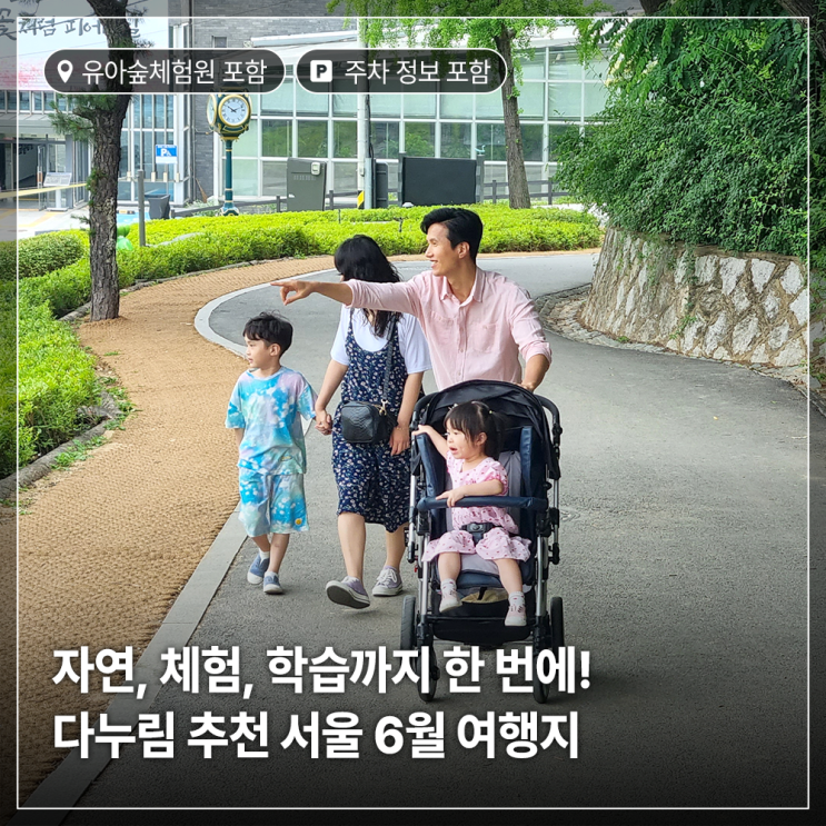 서울 6월 가볼만한곳, 불암산 나비정원 (주차 정보 포함)