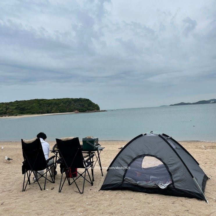 인천 캠크닉 실미도 유원지 당일치기 캠핑 가능한곳