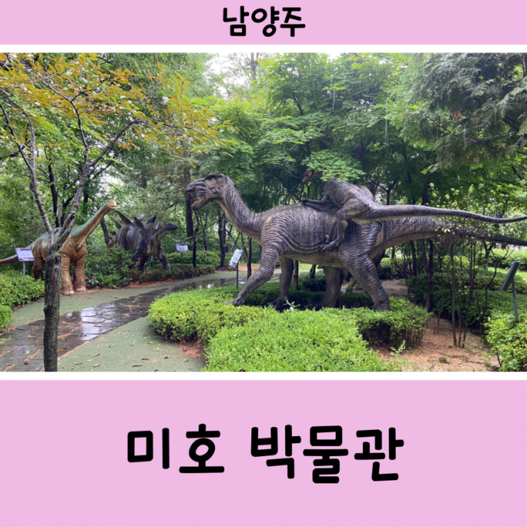 미호박물관 (비오는날 아이랑 가기 좋은 곳/ 공룡박물관 및...