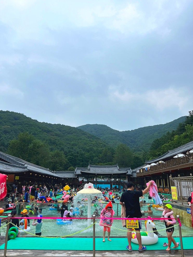 취사 가능한 야외 수영장 [ 장흥 한옥 수영장 ] 방문후기