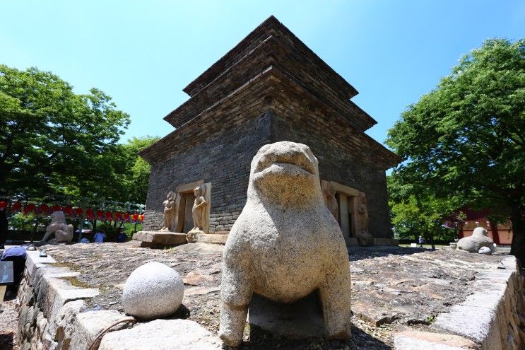 경주 아이랑 가볼만한곳 분황사 모전석탑