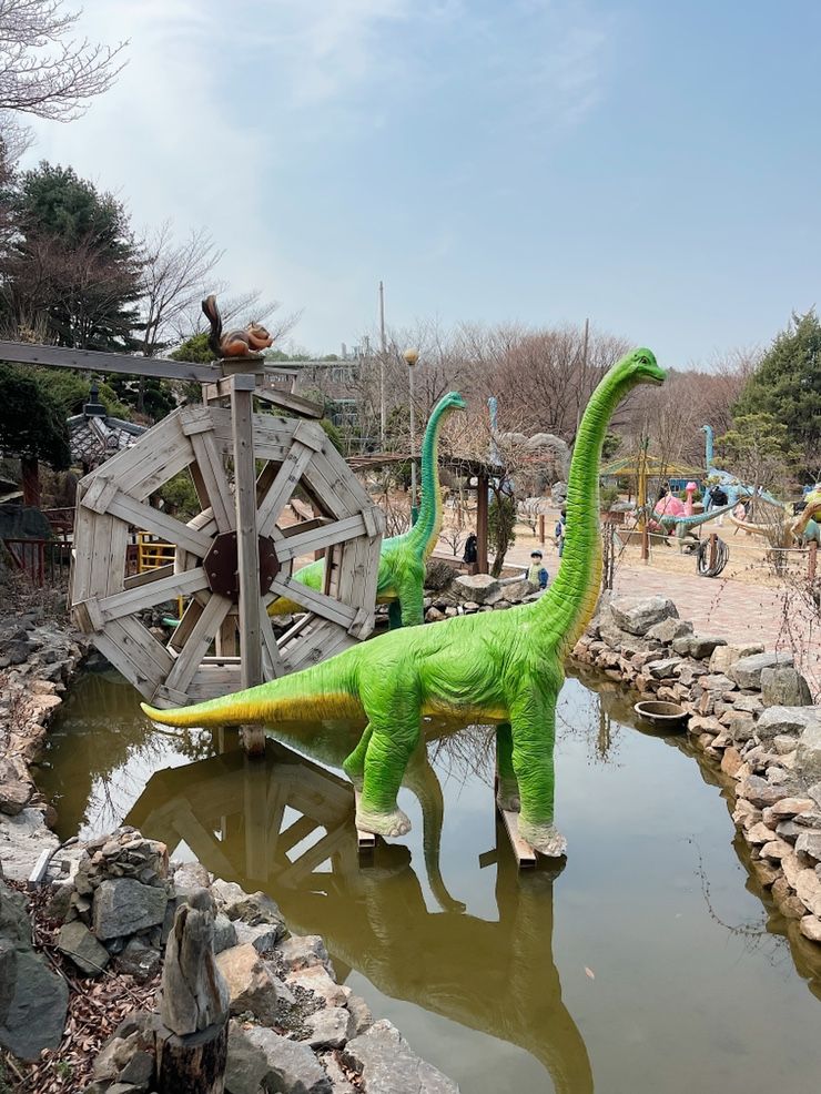 아이와 주말나들이) 공룡과 모래놀이가 다 있는 용도수목원