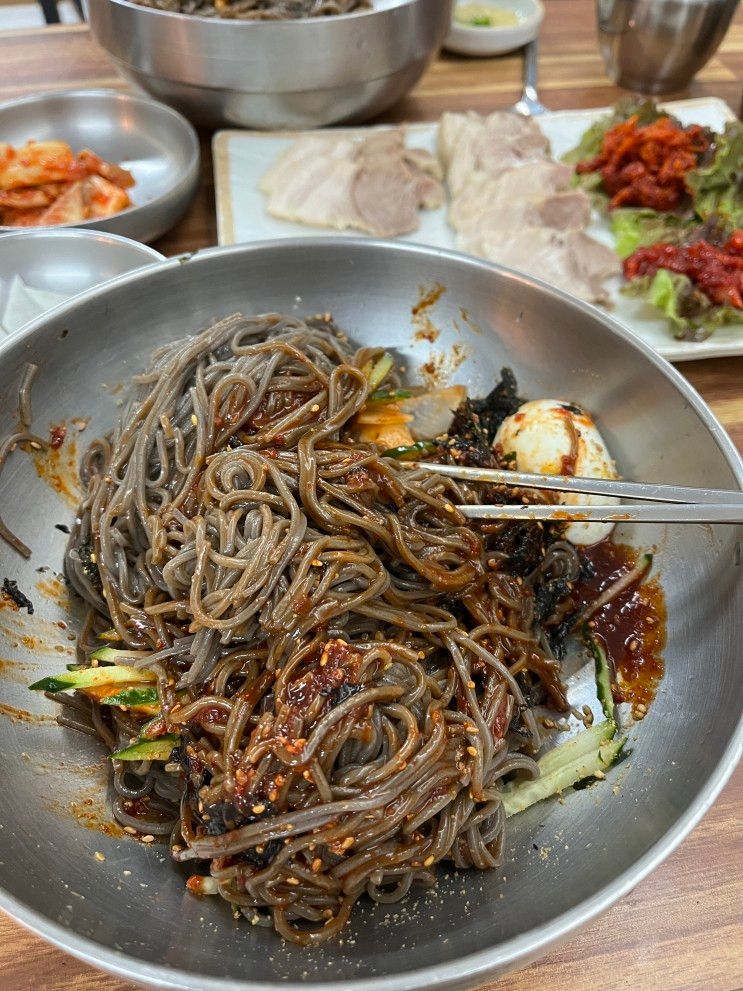 [경주맛집] 기와 메밀 막국수 / 메밀 막국수 맛집 / 분황사 맛집...