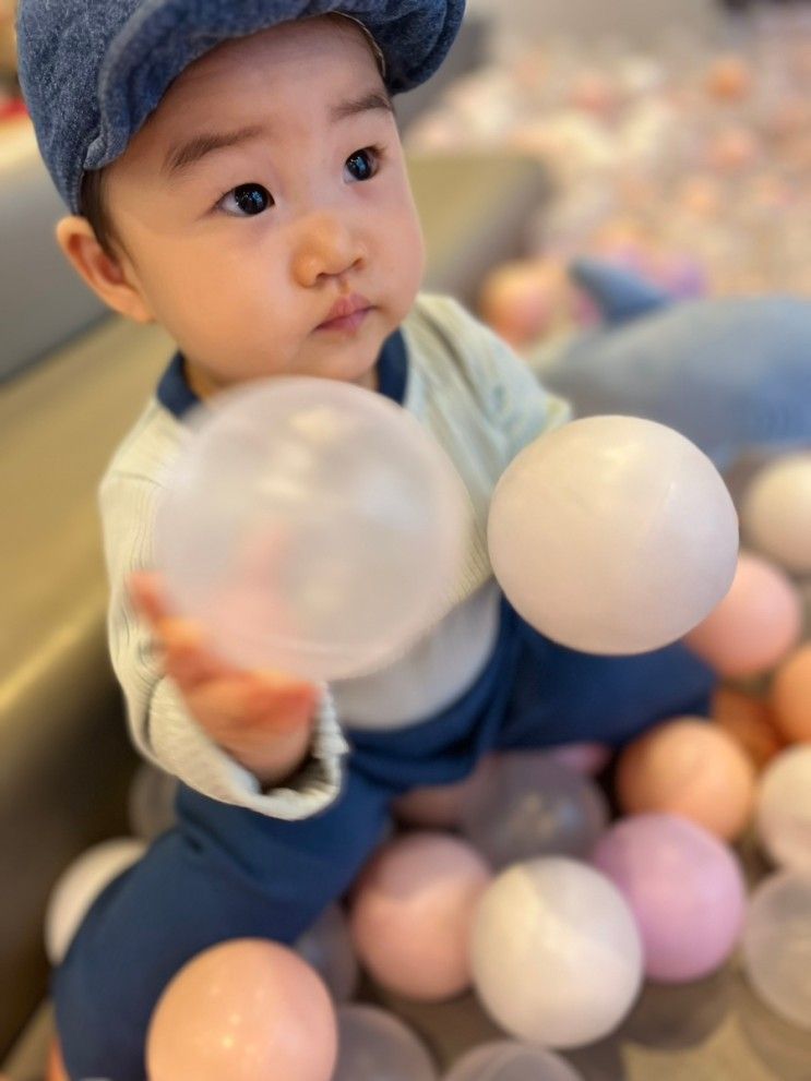 [육아일기] 천안 신방동 쁘띠마쥬 키즈카페 이용기 11개월 아들...