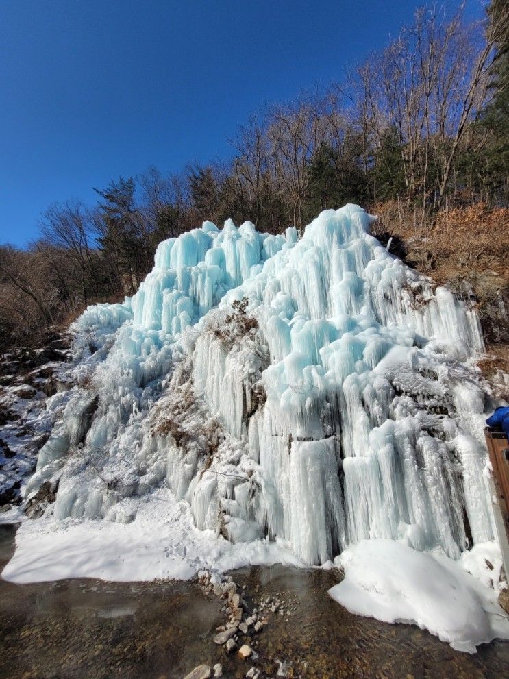 가평볼거리 어비산 어비계곡 빙벽 (주차방법 및 비용)