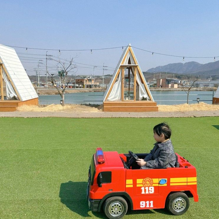 영천 아이랑 가볼만한곳 물놀이 가능한 카페레이크온