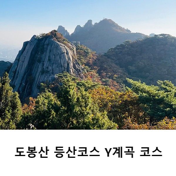 도봉산 등산코스 Y계곡 신선대 송추계곡 사패산 도봉산 연계산행