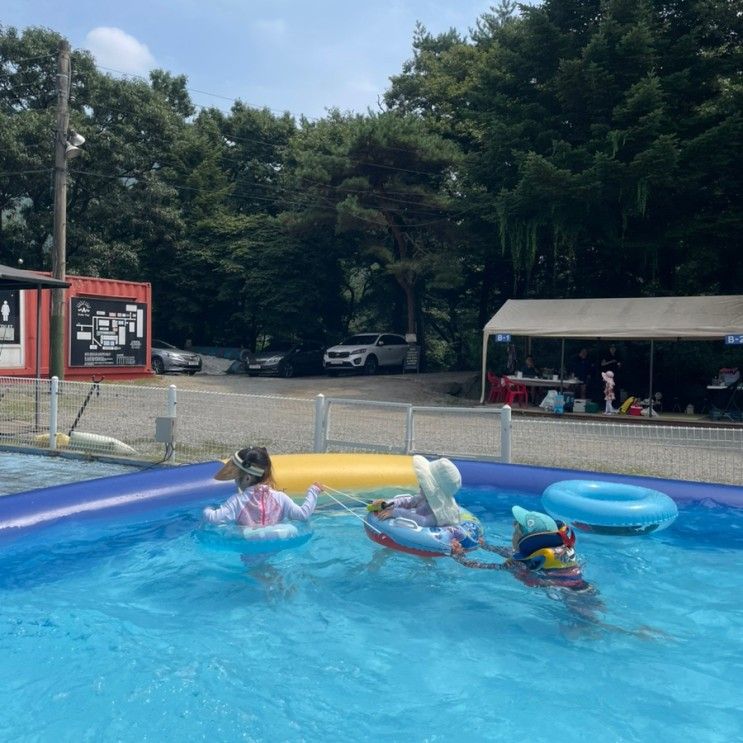 용인 물놀이 , 용인 힐링캠핑장 피크닉존 이용 후기