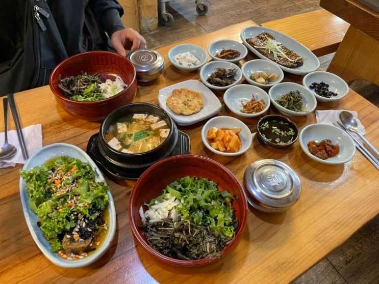 인천 강화 | 마니산산채, 마니산 근처 정갈한 산채비빔밥 맛집