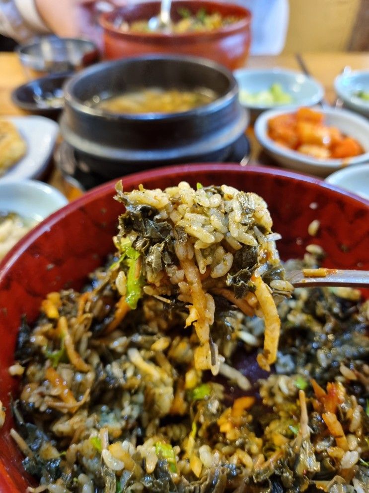 [인천맛집]고기 없는 식탁...과연 맛있을까?<마니산산채>