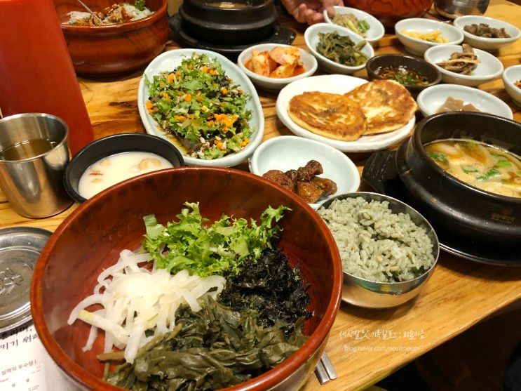 [인천|강화도] 마니산산채 _ 산채비빔밥 (약초 효소, 건강식...