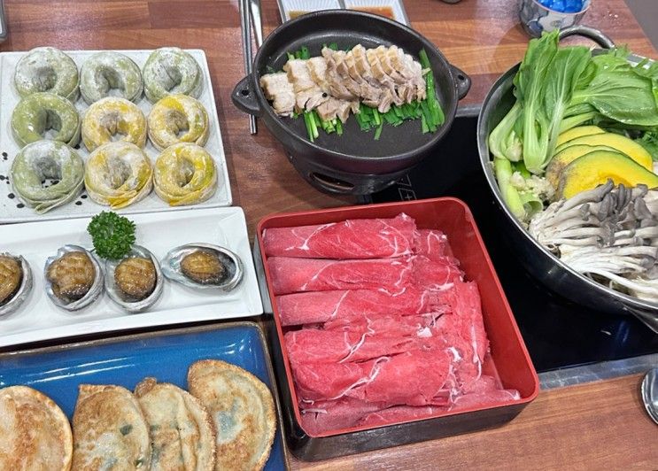 안산시청맛집 국보만두 행복플러스세트로 가족외식 푸짐하게