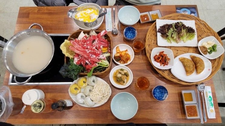 안산데이트코스로 고잔동 맛집 국보만두 샤브샤브 즐기세요