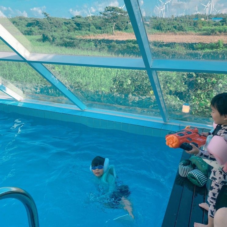 제주 풀빌라 숙소 :: 셋,별/구좌읍, 대가족, 방3 후기, 제주 동쪽...